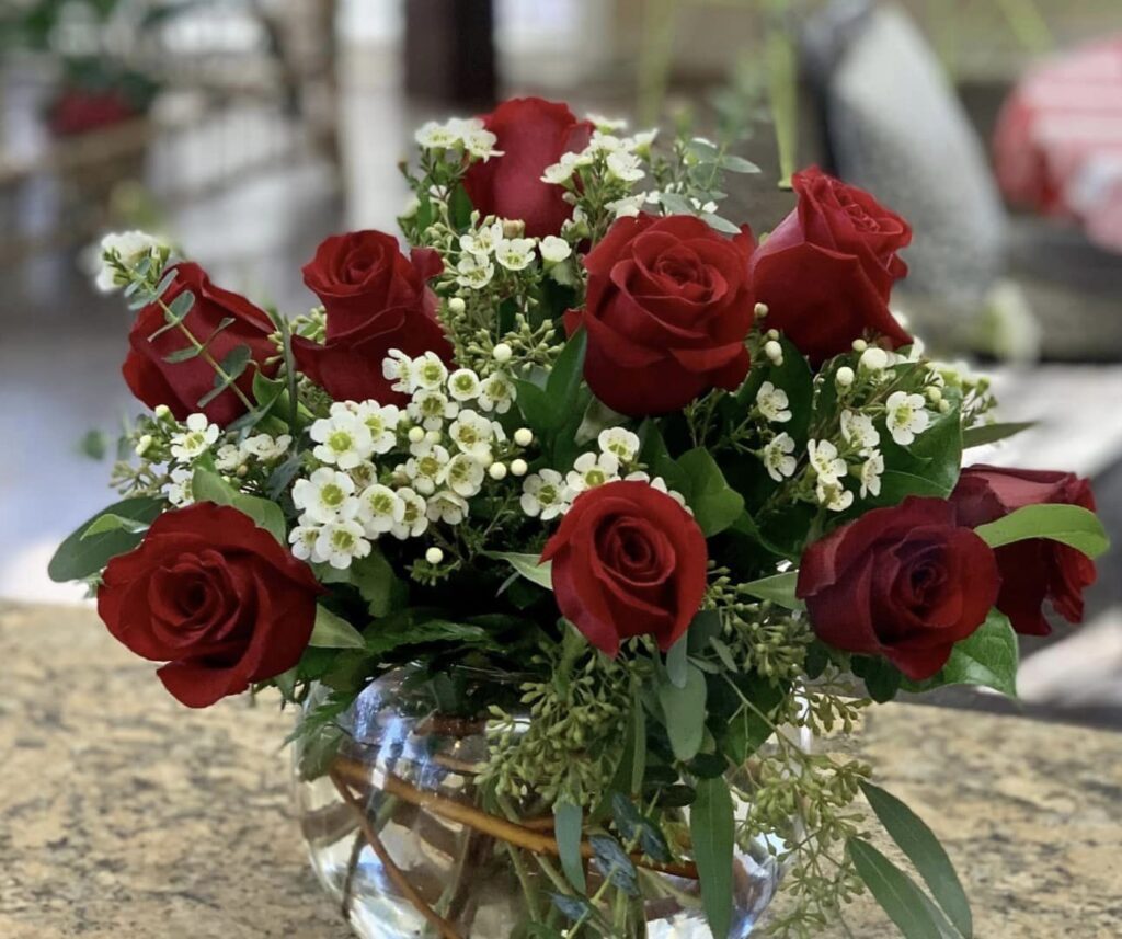 roses arrangement